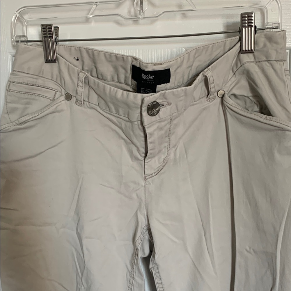 Low rise wide leg pants